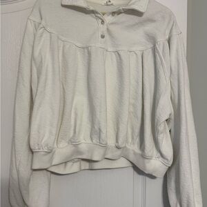 Aerie White Pullover Top